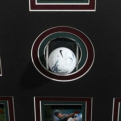 Tiger Woods Signed Ball and Memorabilia 107 cm / 42 inches - with COA
