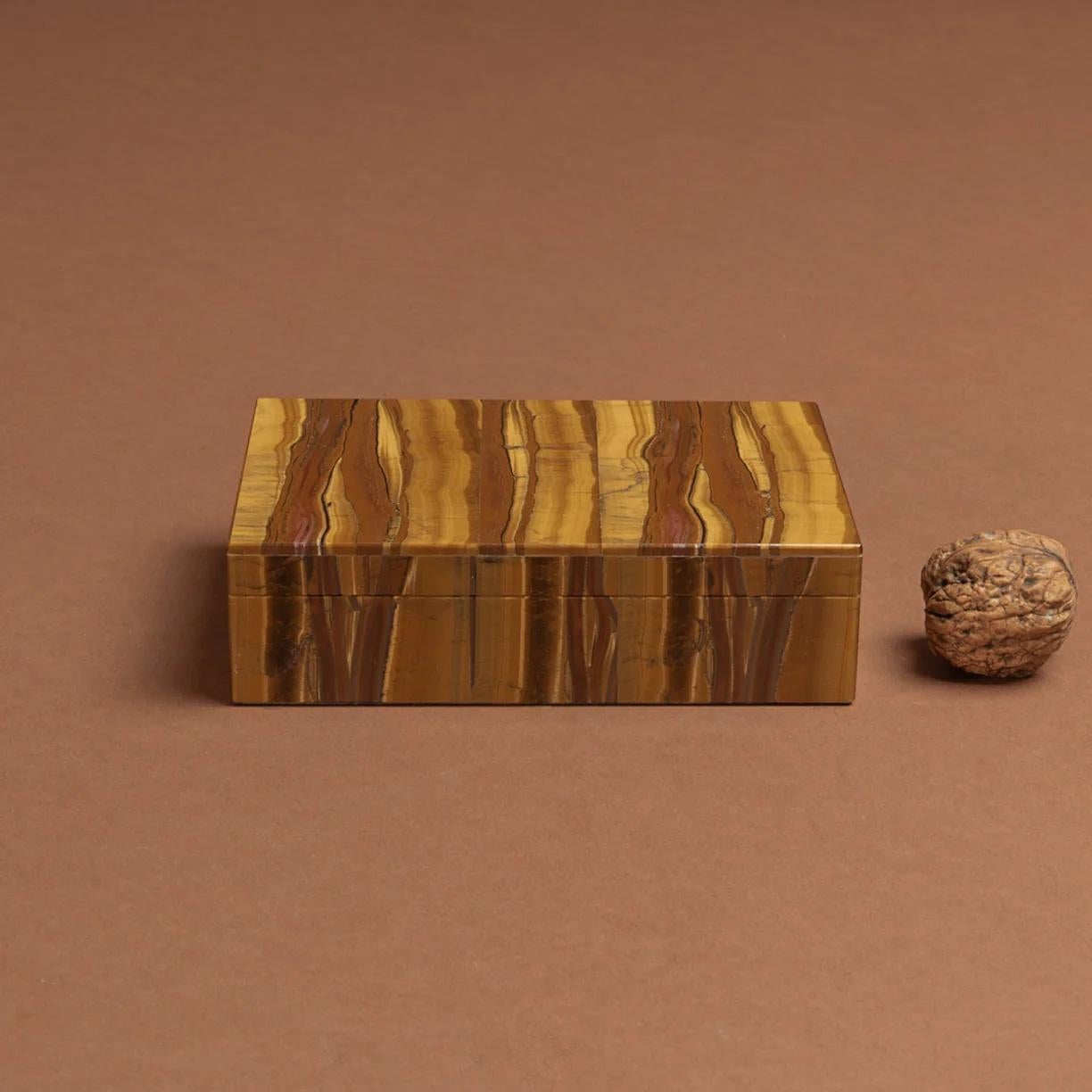Tiger's Eye Box, circa 1960. 1