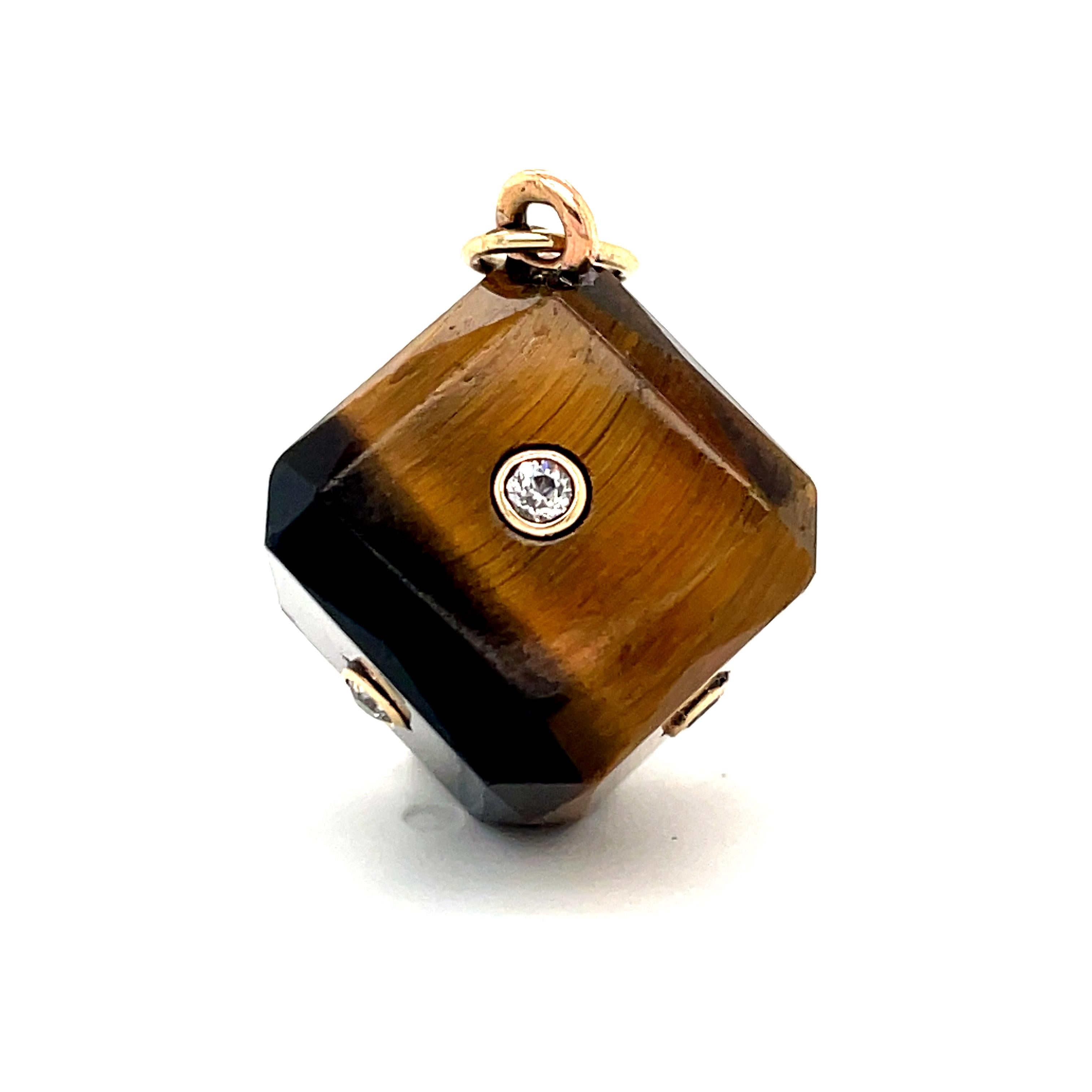 tiger's eye dice