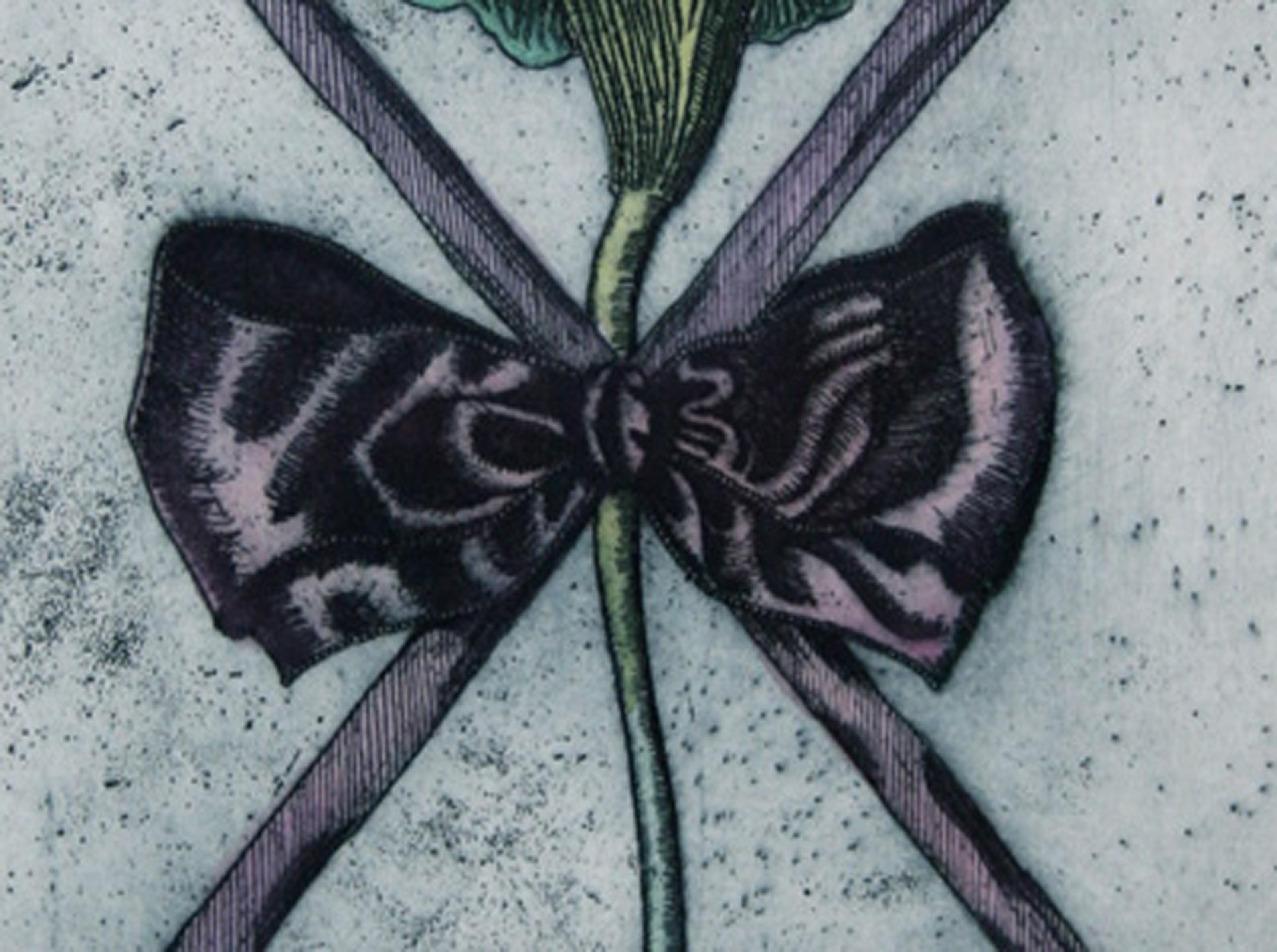 Arboretum – Amulett, Aquatinta-Radierung von Tighe O'Donoghue im Angebot 1