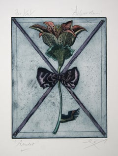 Arboretum, gravure à l'aquatinte de Tighe O'Donoghue