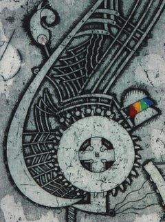 Ariel (variante), acquaforte acquatinta di Tighe O'Donoghue