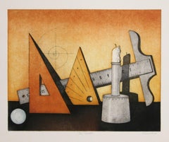 Vela, aguafuerte de Tighe O'Donoghue
