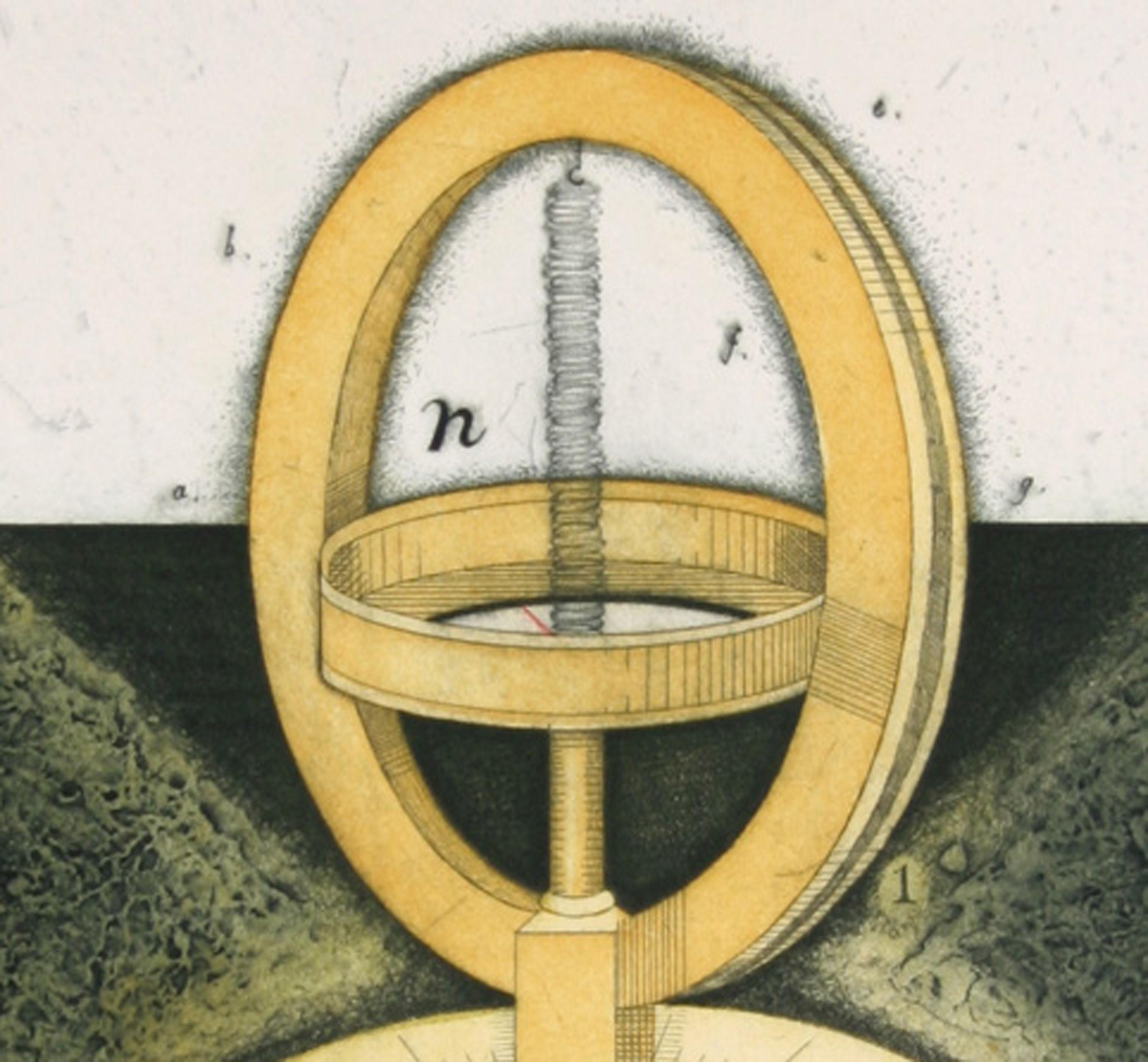 Cyclone, Aquatint Etching by Tighe O'Donoghue For Sale 1