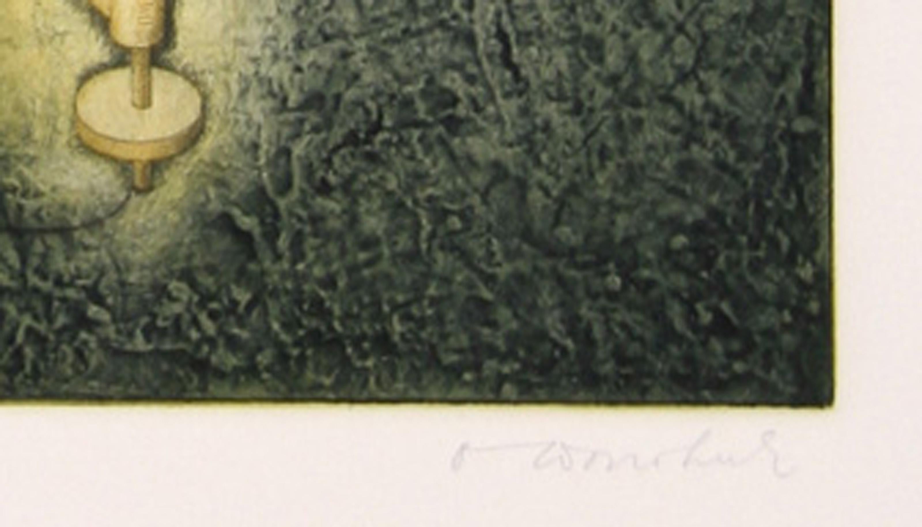 Cyclone, Aquatint Etching by Tighe O'Donoghue For Sale 3