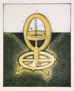 Ciclone, acquaforte acquatinta di Tighe O'Donoghue