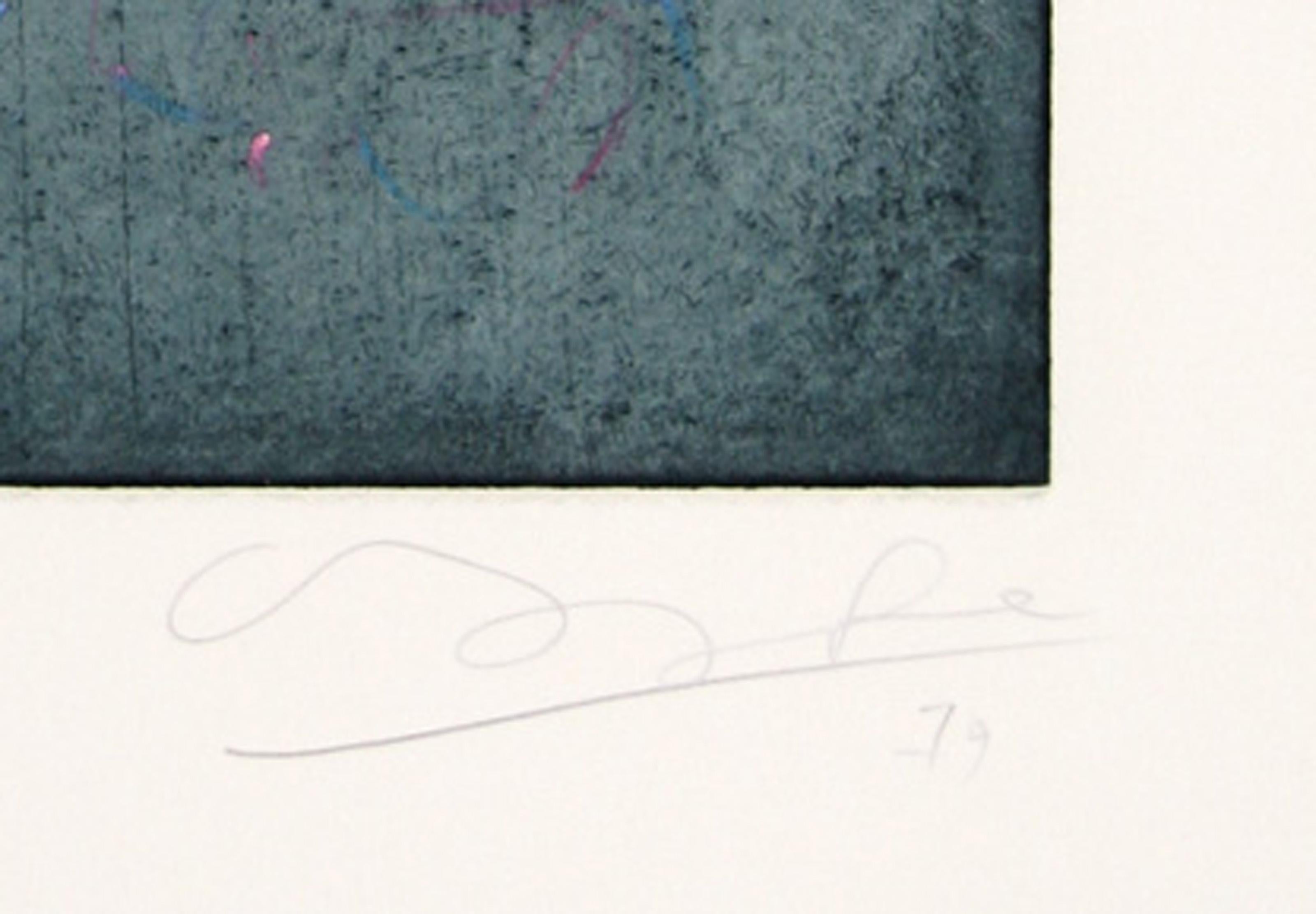 Dialects of Paradise #2, Aquatint Etching by Tighe O'Donoghue For Sale 3