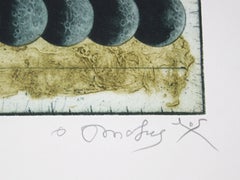Glens from the Pilgrim Suite, Aquatint Etching by Tighe O'Donoghue