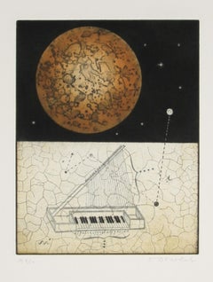 Metalogicon, acquaforte acquatinta di Tighe O'Donoghue