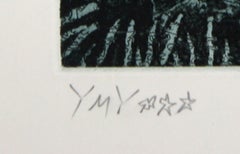 Poète à l'aquatinte de Tighe O'Donoghue