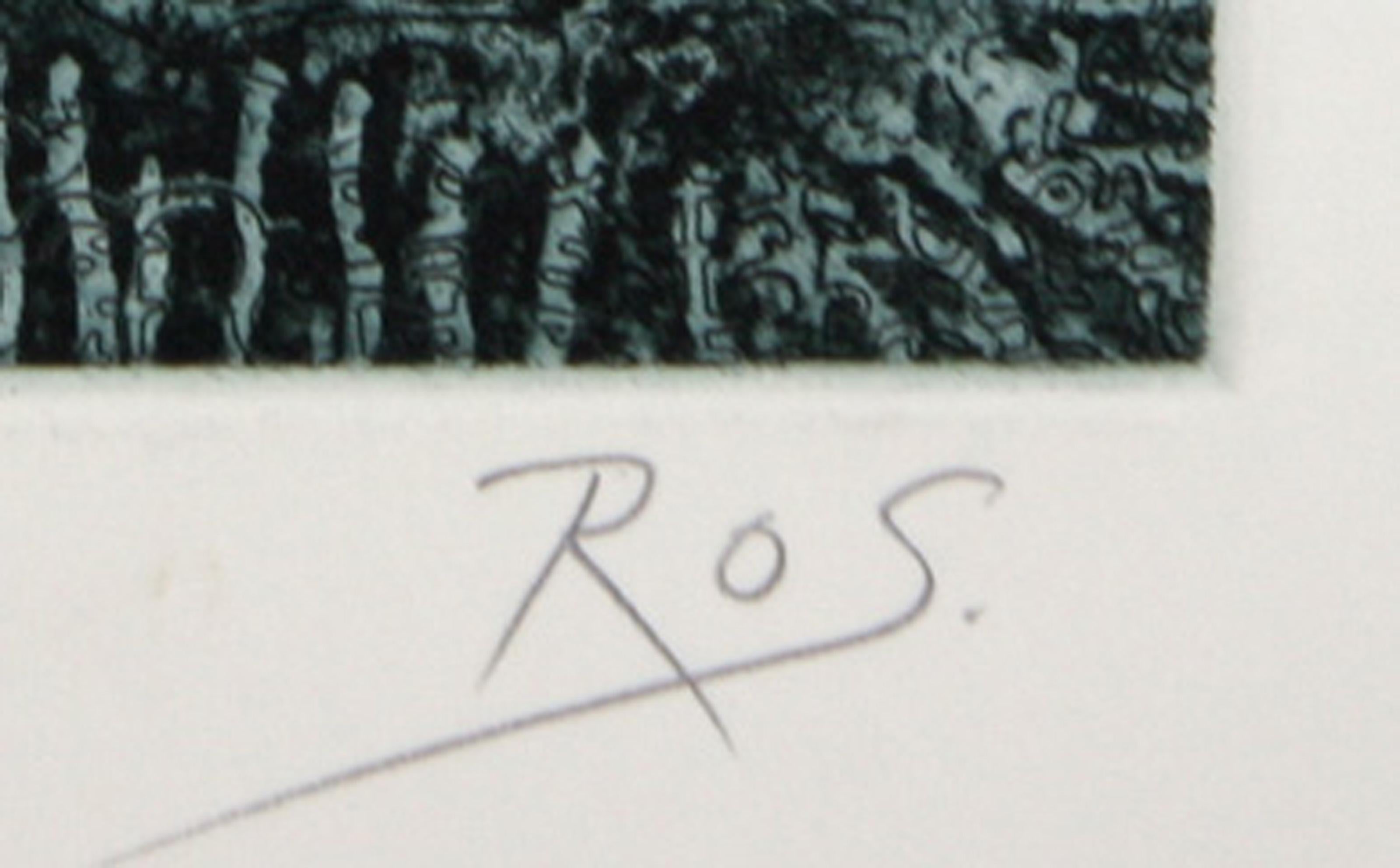 Poet, Aquatint Etching by Tighe O'Donoghue For Sale 3