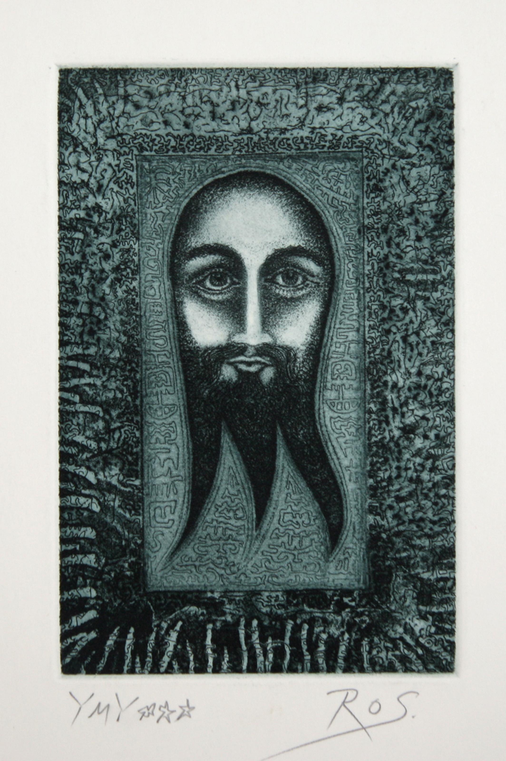 Poeta, acquaforte acquatinta di Tighe O'Donoghue
