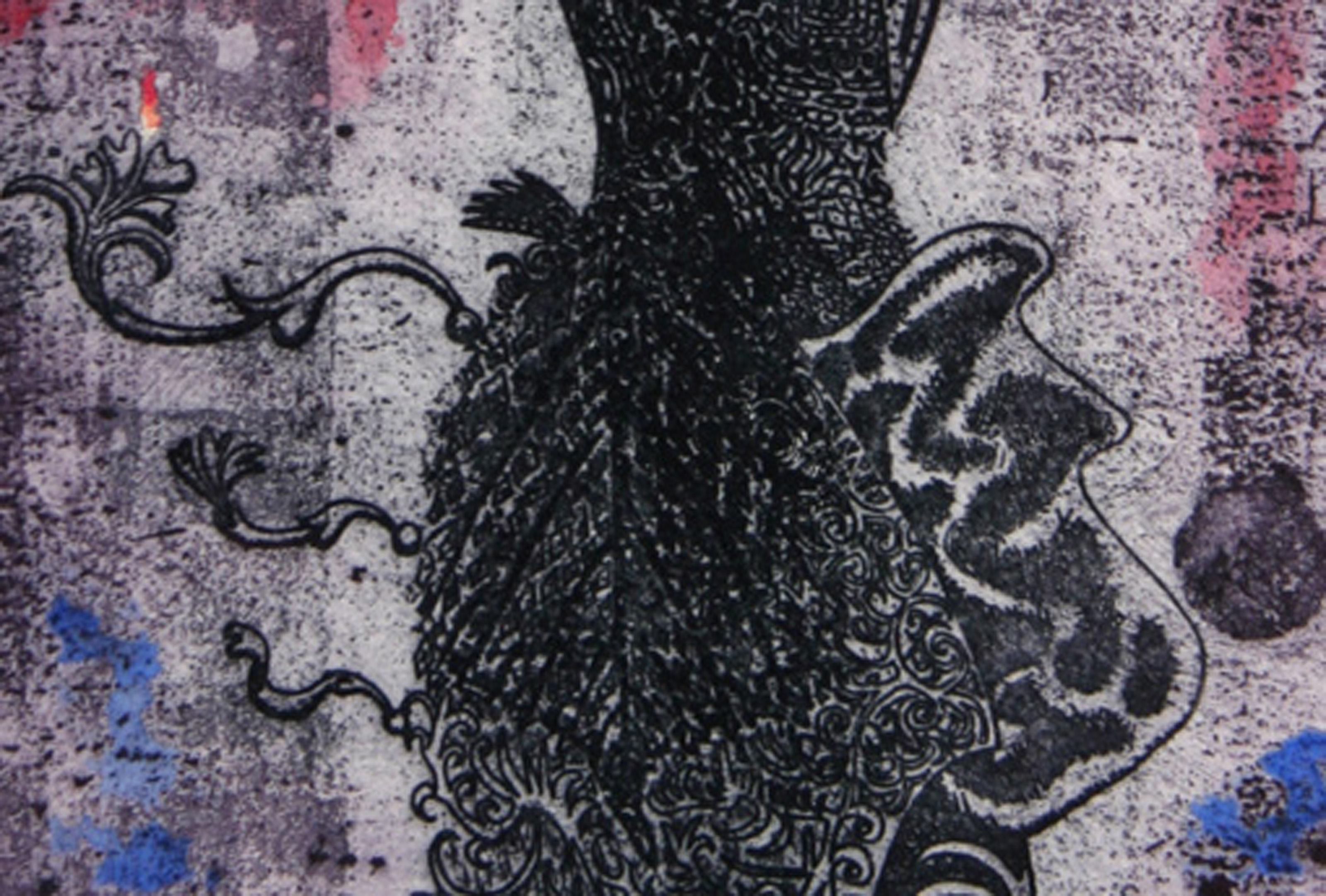 Shah Mat Suite - Banquo, Aquatint Etching by Tighe O'Donoghue For Sale 2