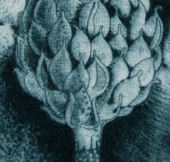 Snow Flower, Aquatint Etching by Tighe O'Donoghue
