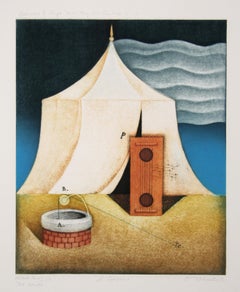 The Winds - il sirocco, Aquatint Etching by Tighe O'Donoghue