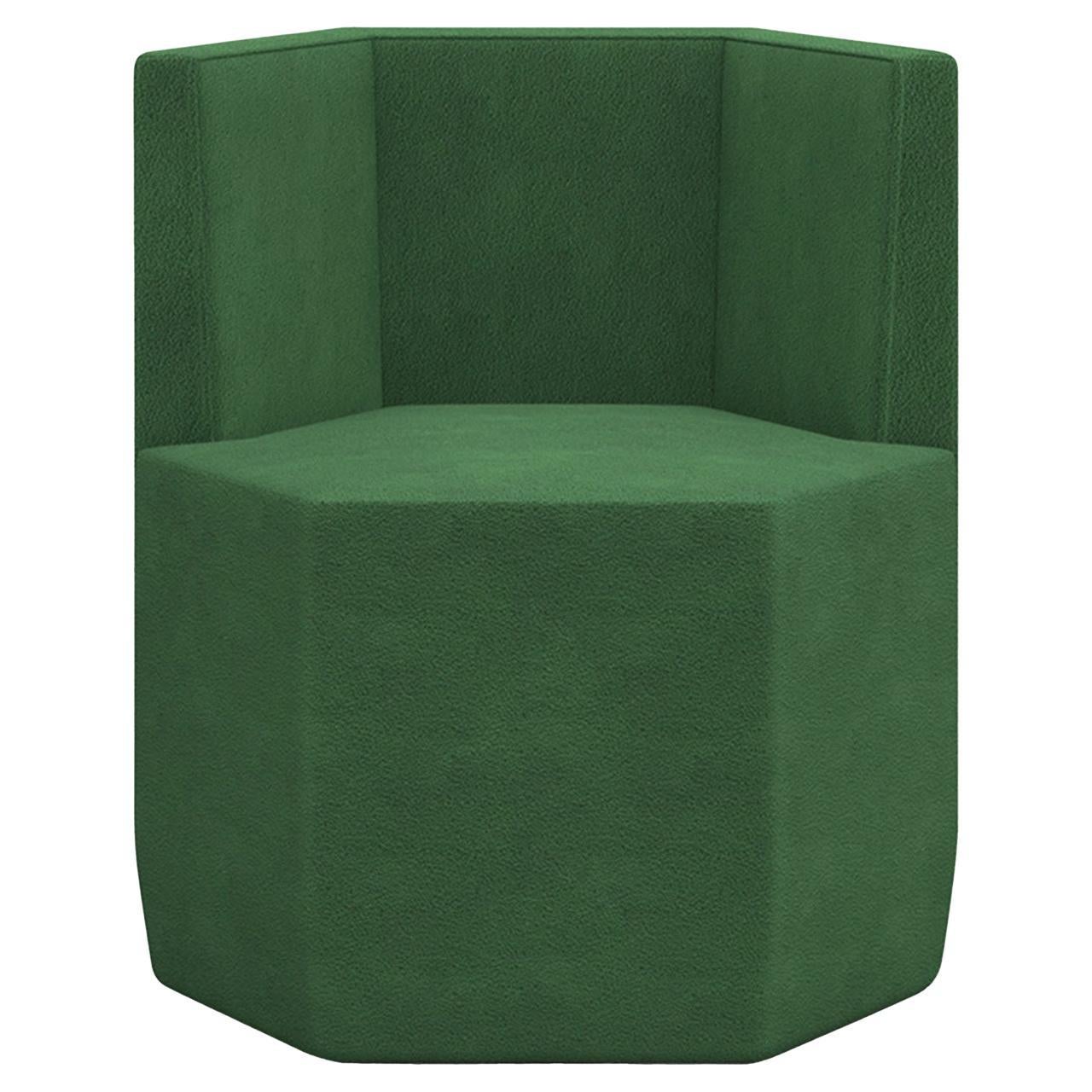 Tigram Low Green Armchair by Italo Pertichini