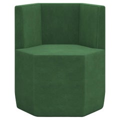 Sillón bajo Tigram verde de Italo Pertichini