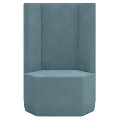 Tigram Tall Air-Force Light Blue Armchair by Italo Pertichini