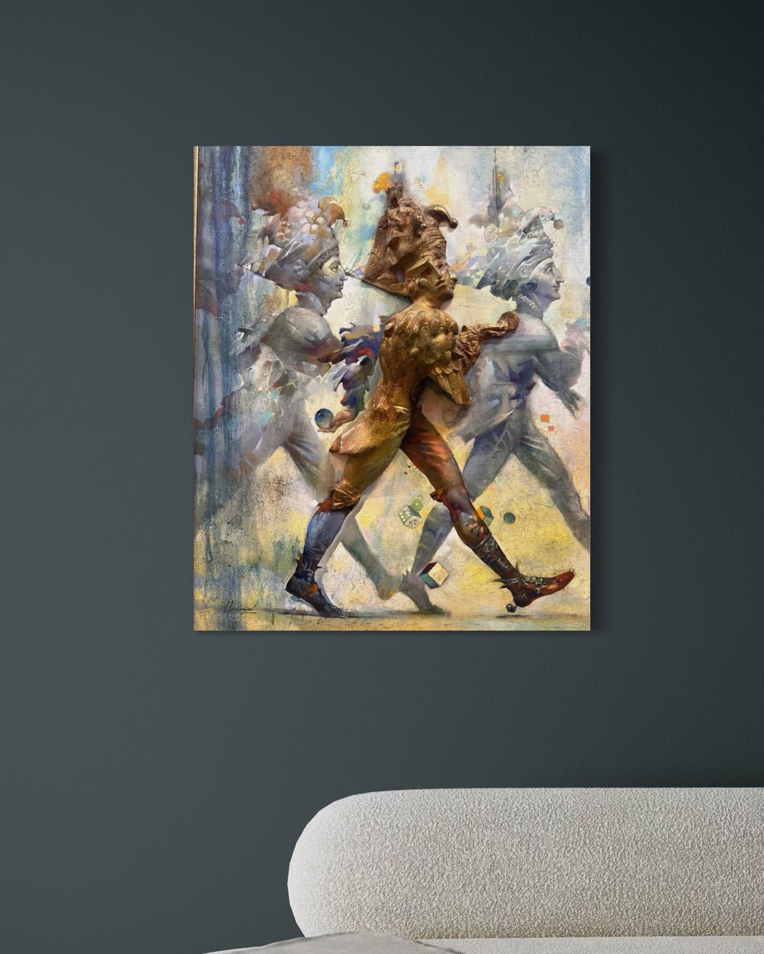 Tigran Hovumyan
Figurative Surrealist  Oil Painter
Artwork Title: Joker
Medium: Original Oil on Linen, Bronze Sculpture
Dimensions: 40