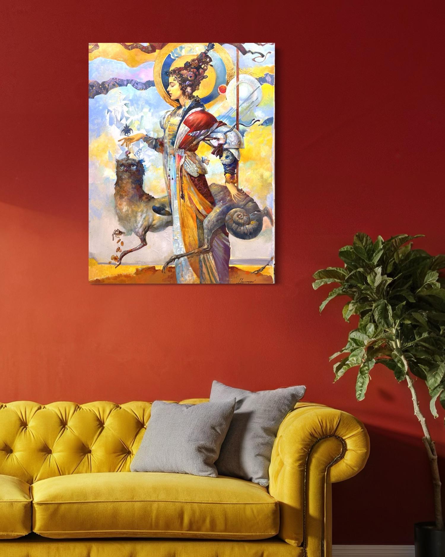 Tigran Hovumyan
Figurative Surrealist  Oil Painter
Artwork Title: Triumph 
Medium: Original Oil on Linen
Dimensions: 40