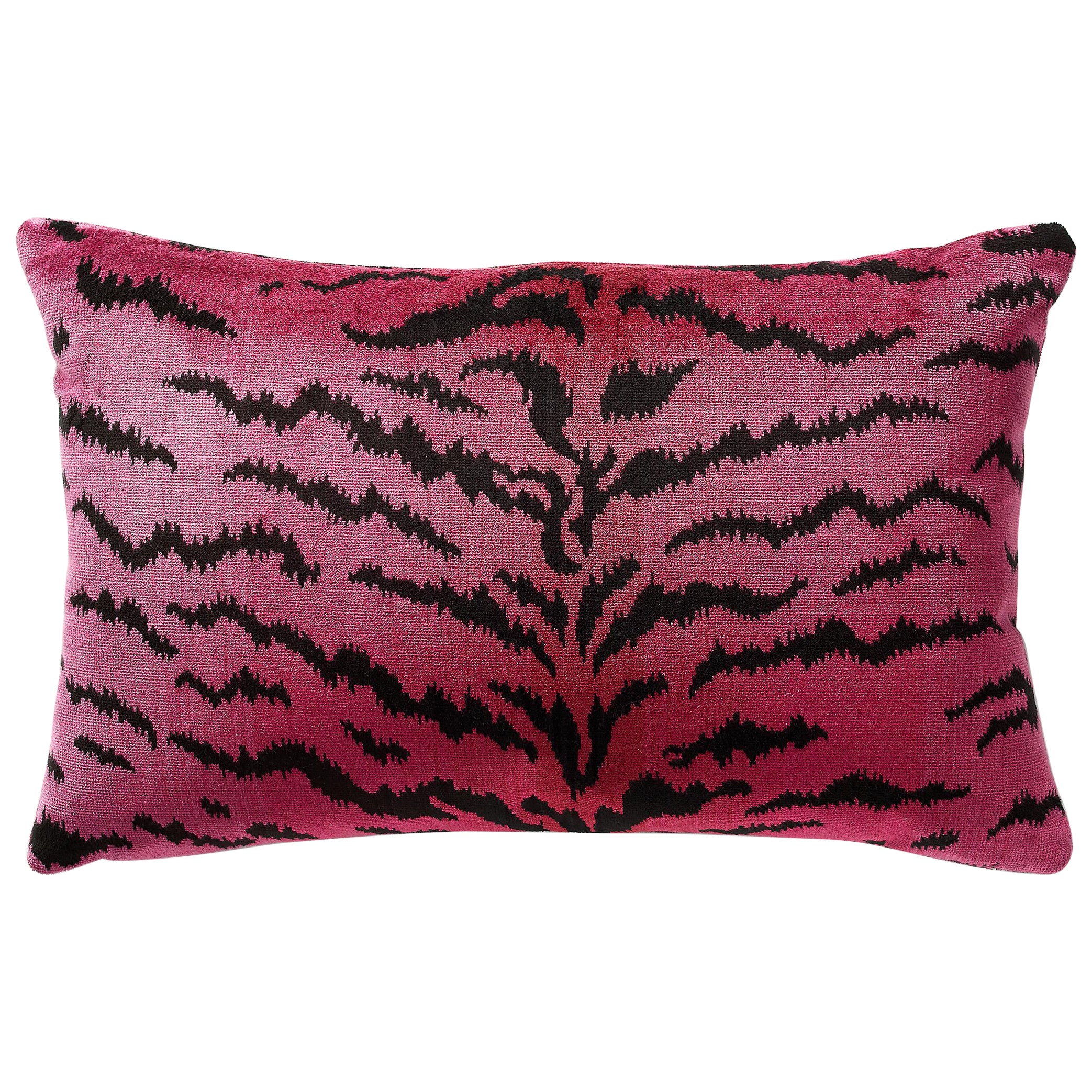 Coussin lombaire tigré