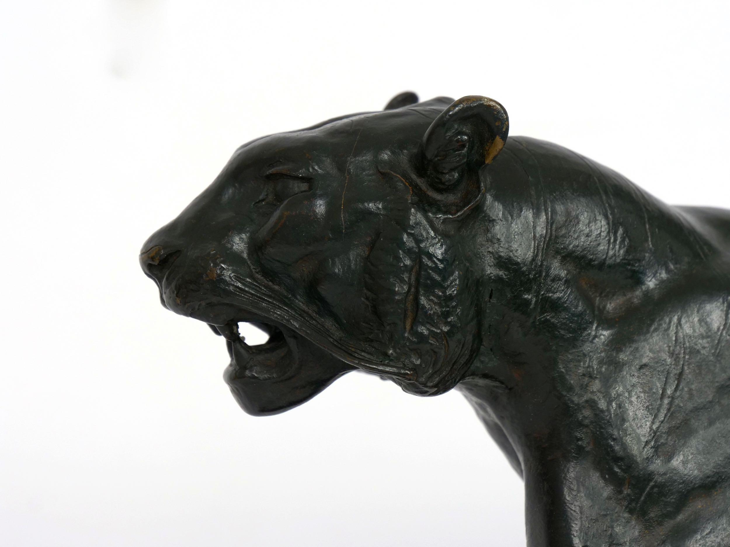 “Tigre Qui Marche” French Bronze Sculpture by Antoine-Louis Barye & Barbedienne 12