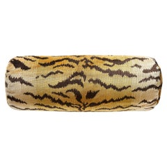 Tigre - Cuscino di seta