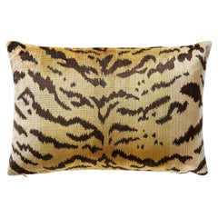 Tigre - Oreiller lombaire en soie