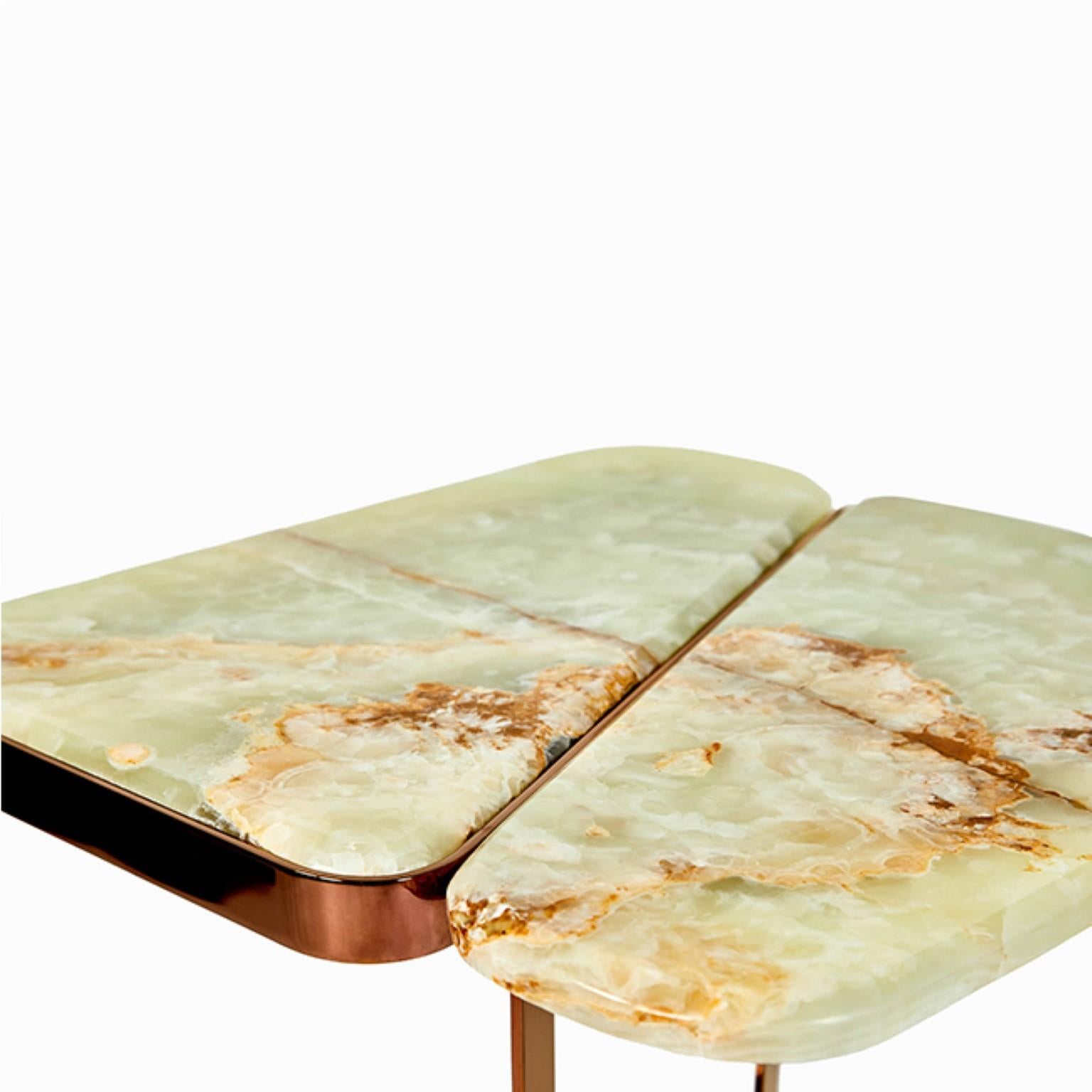 Modern Tigris Side Table by Marble Balloon For Sale