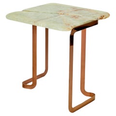 Tigris Side Table, Green Onyx