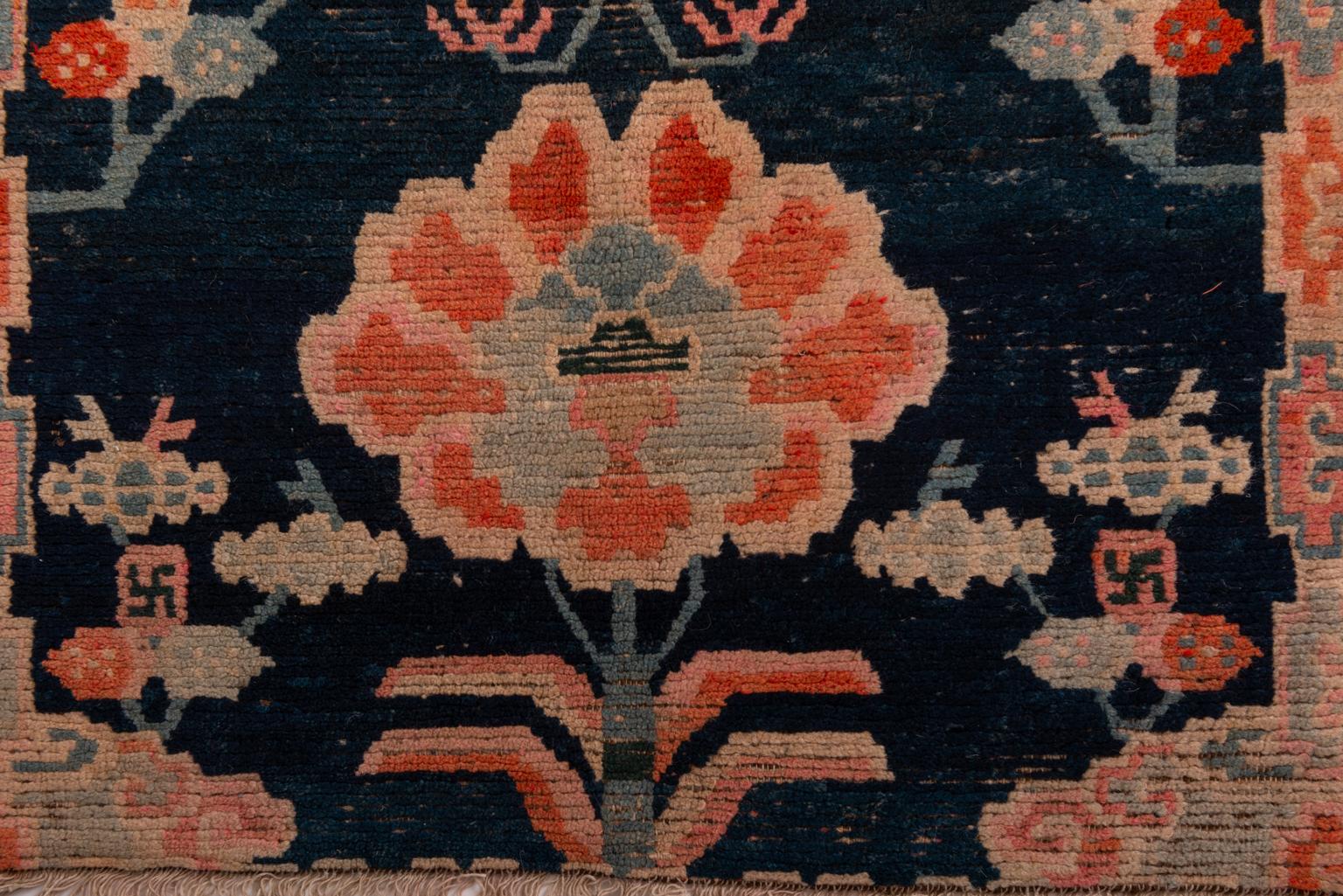 Tibetan Antique Rug from Private Collection 2