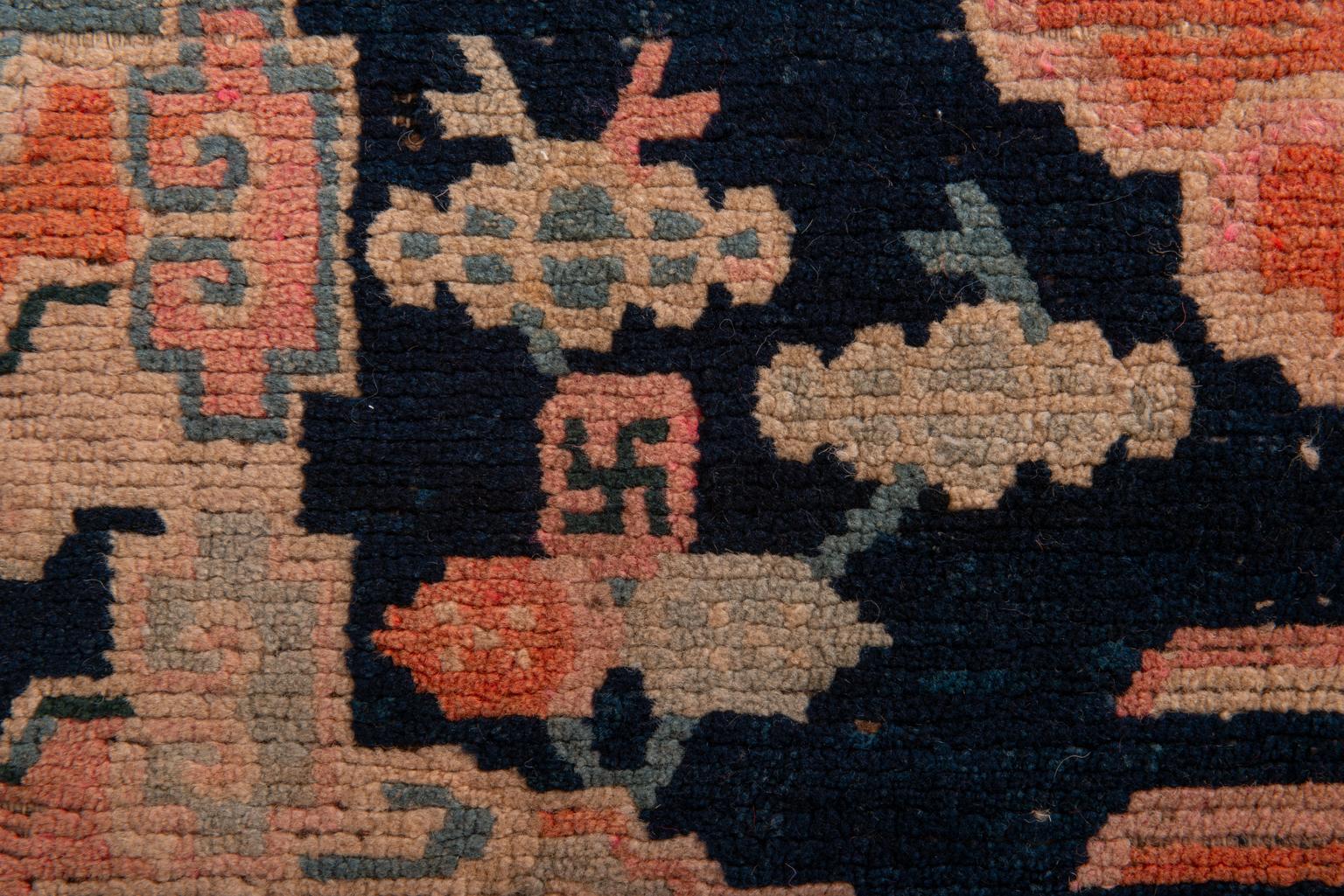 Tibetan Antique Rug from Private Collection 3