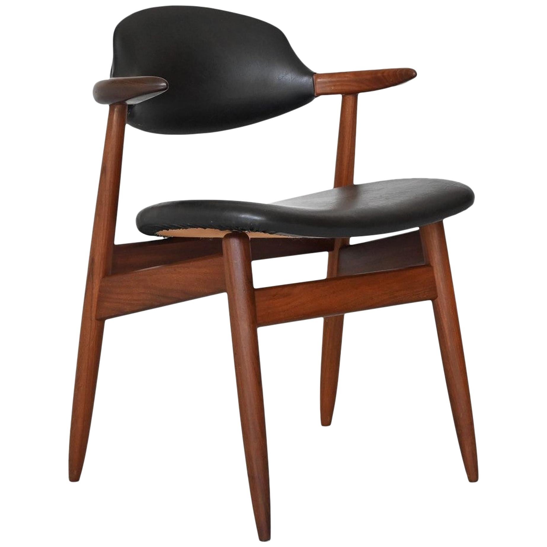 Tijsseling Cowhorn Chair Propos Hulmefa, The Netherlands, 1960