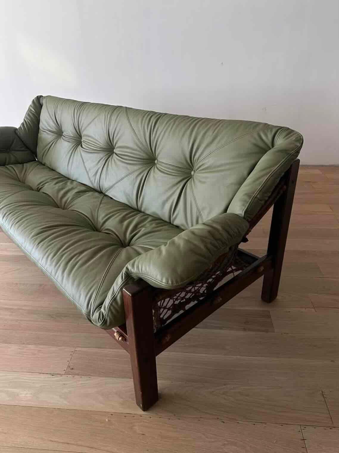 Mid-Century Modern Tijuca Sofa & Armchair by Jean Gillon for Italma For Sale