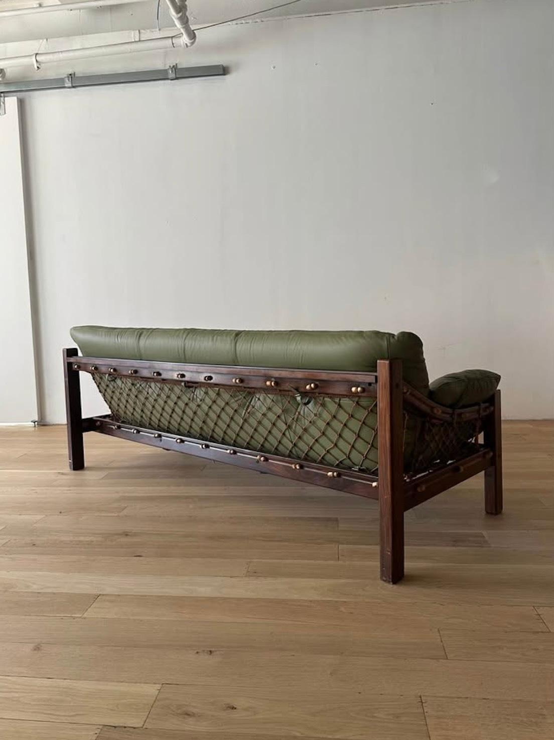 Brazilian Tijuca Sofa & Armchair by Jean Gillon for Italma For Sale