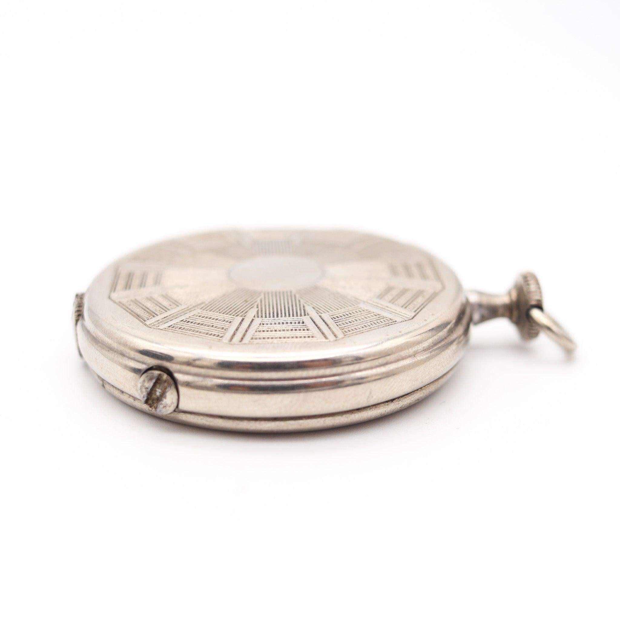 Austriaco TIK-TAK Dubsky 1930 Austria Semi Automatic Pocket Petrol Lighter In Chromed in vendita