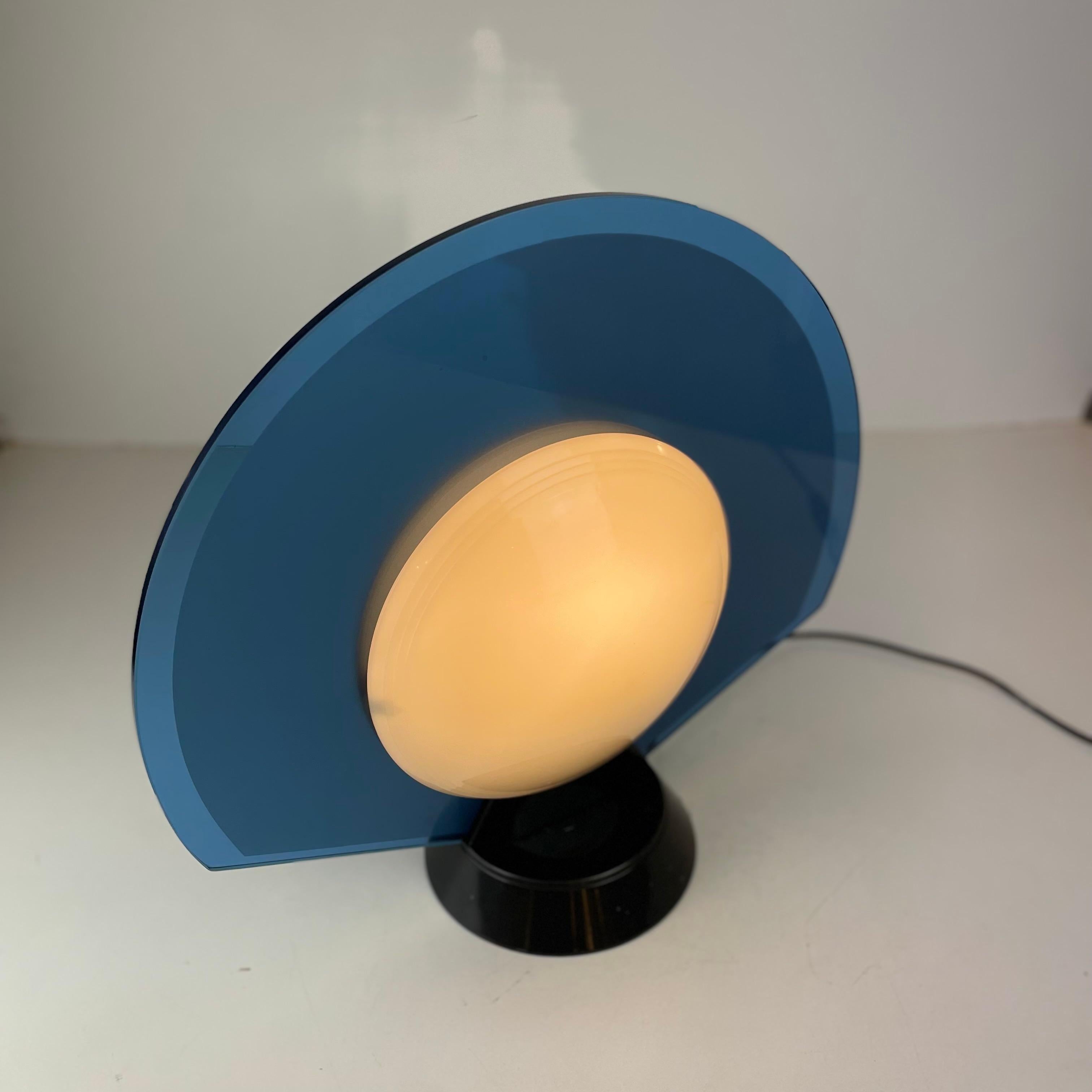 TIKAL Postmodern Table Lamp by P.G. Ramella for Arteluce, 1980s For Sale 3