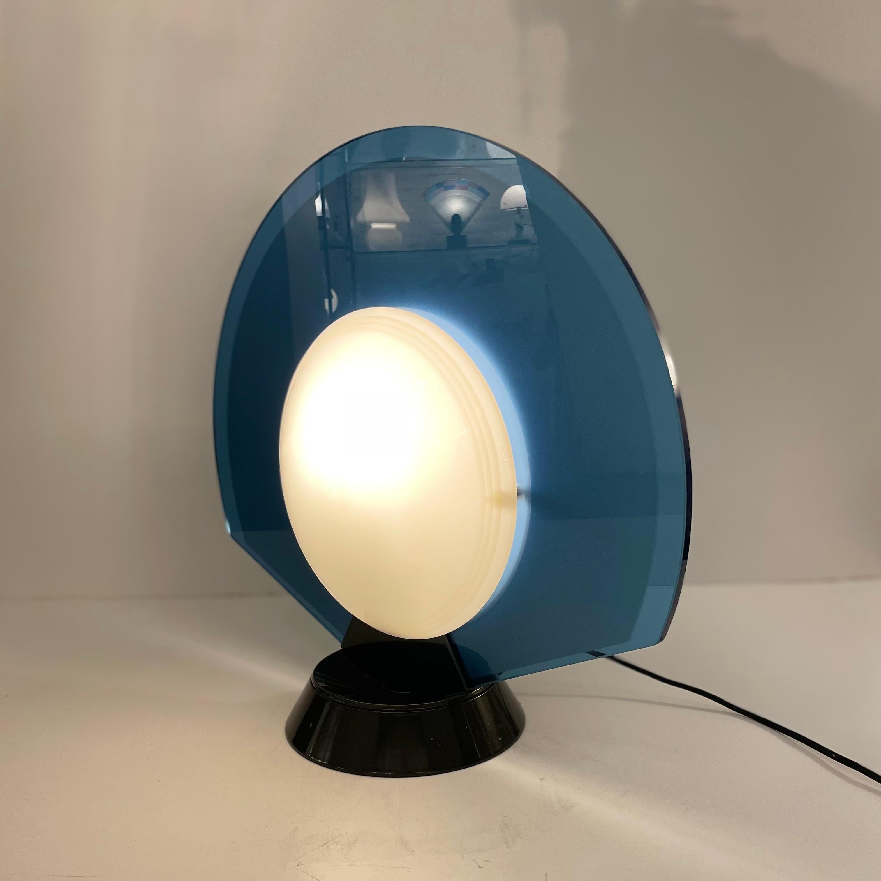 TIKAL Postmodern Table Lamp by P.G. Ramella for Arteluce, 1980s For Sale 7