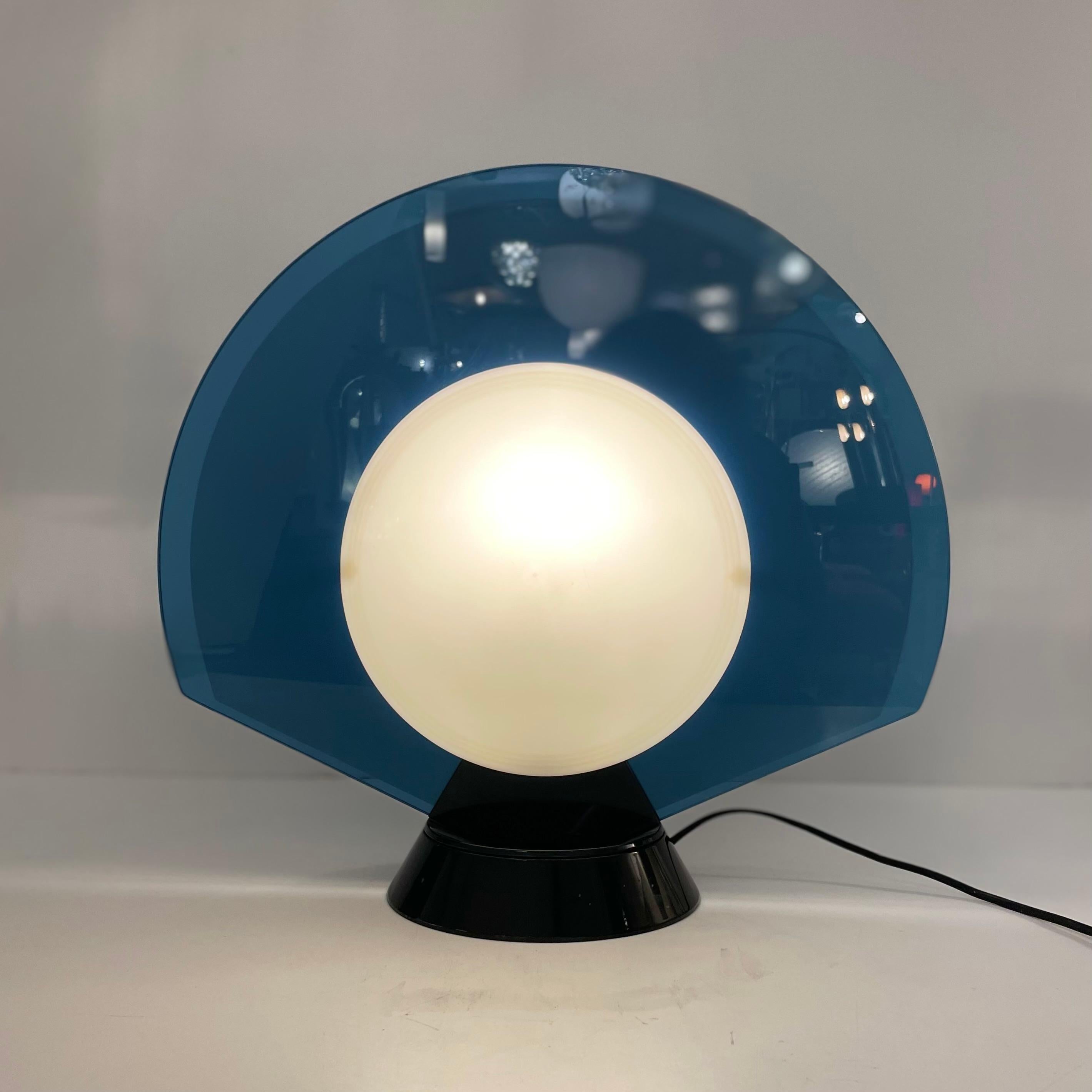 TIKAL Postmodern Table Lamp by P.G. Ramella for Arteluce, 1980s For Sale 8