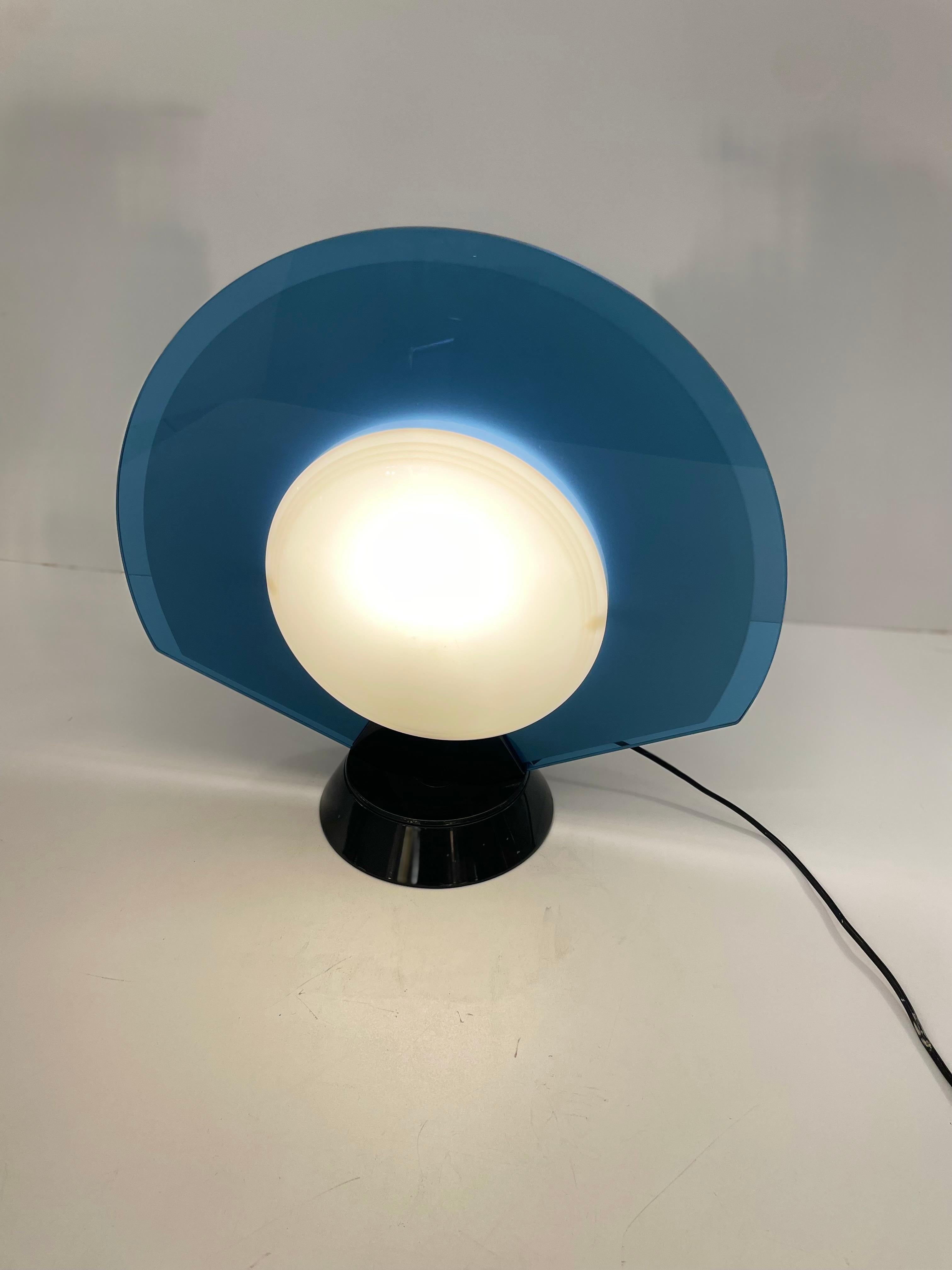 TIKAL Postmodern Table Lamp by P.G. Ramella for Arteluce, 1980s For Sale 9