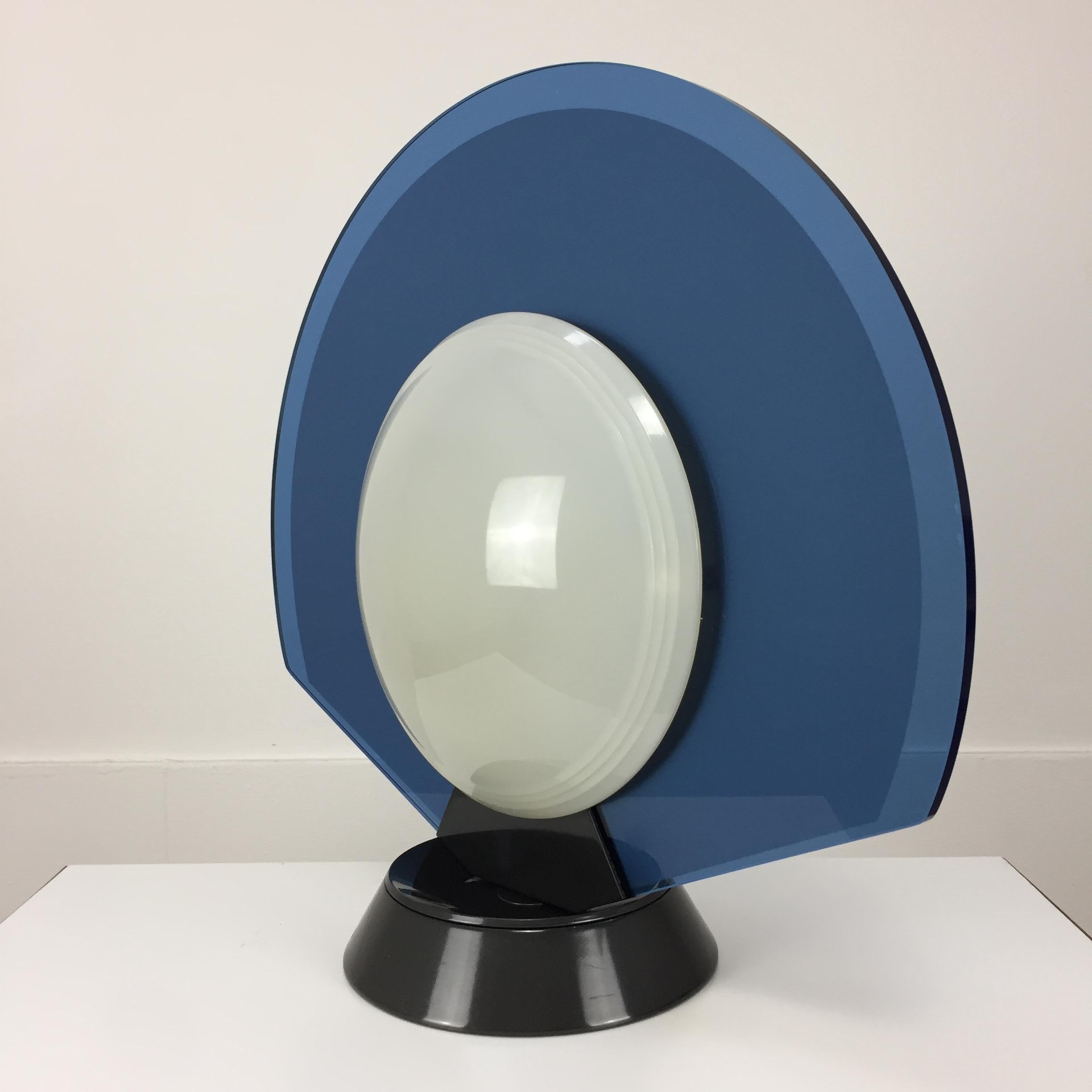 Tikal Table Lamp by Pier Giuseppe Ramella for Arteluce, 1980 In Good Condition For Sale In BELFORT, FR