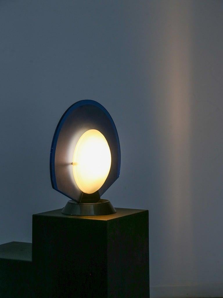 Metal Tikal Table Lamp by Pier Giuseppe Ramella for Arteluce 1980s For Sale