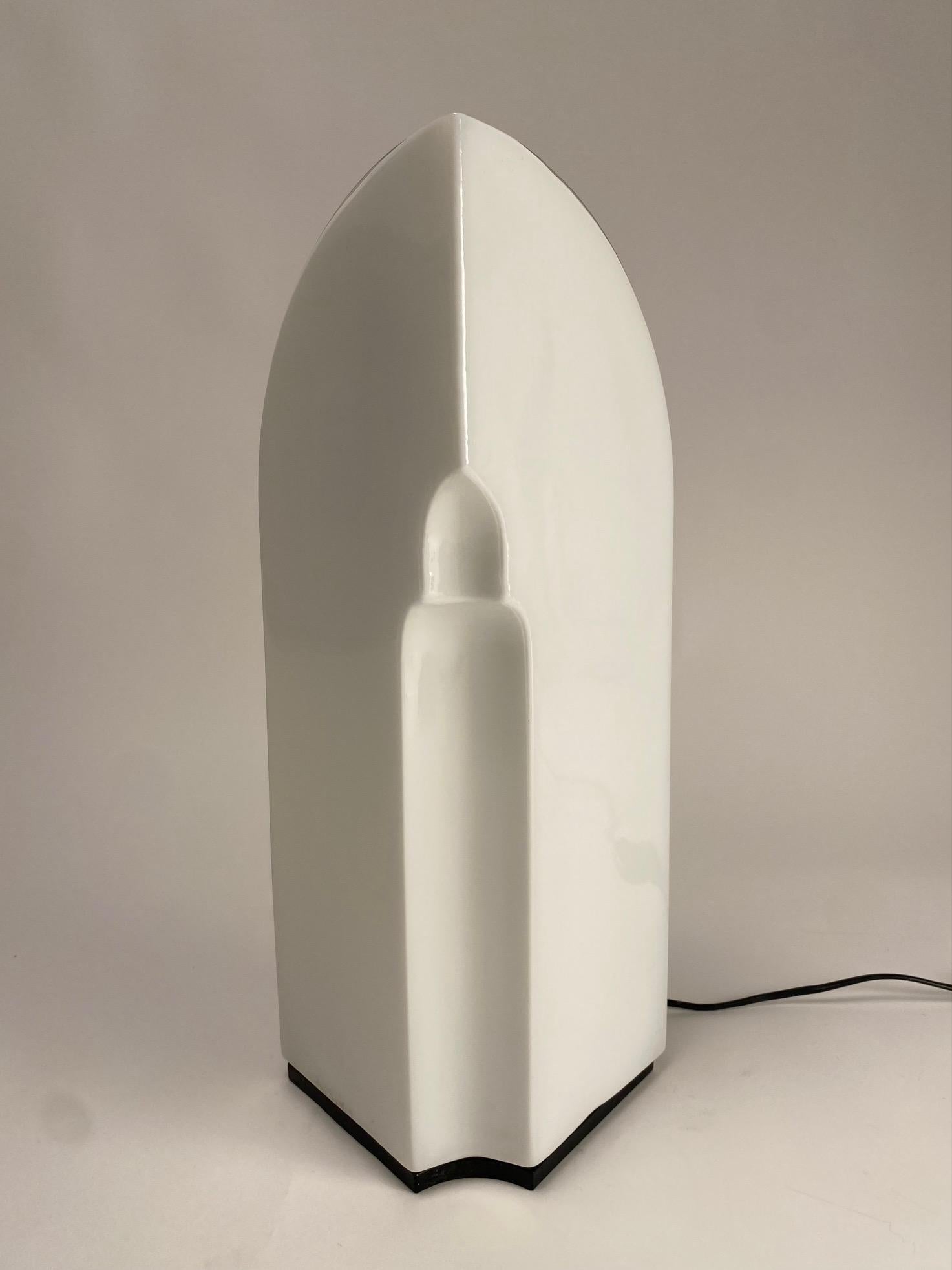 Italian Tiki Table Lamp by Kazuhide Takahama for Leucos, Italy 1980s (Big size model) For Sale