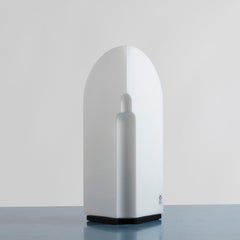 "Tiki" White Murano Glass Table Lamp by Kazuhide Takahama for Leucos