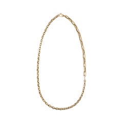 Tilda 4-in-1 Necklace and Bracelet Combo in Yellow Gold by Selin Kent