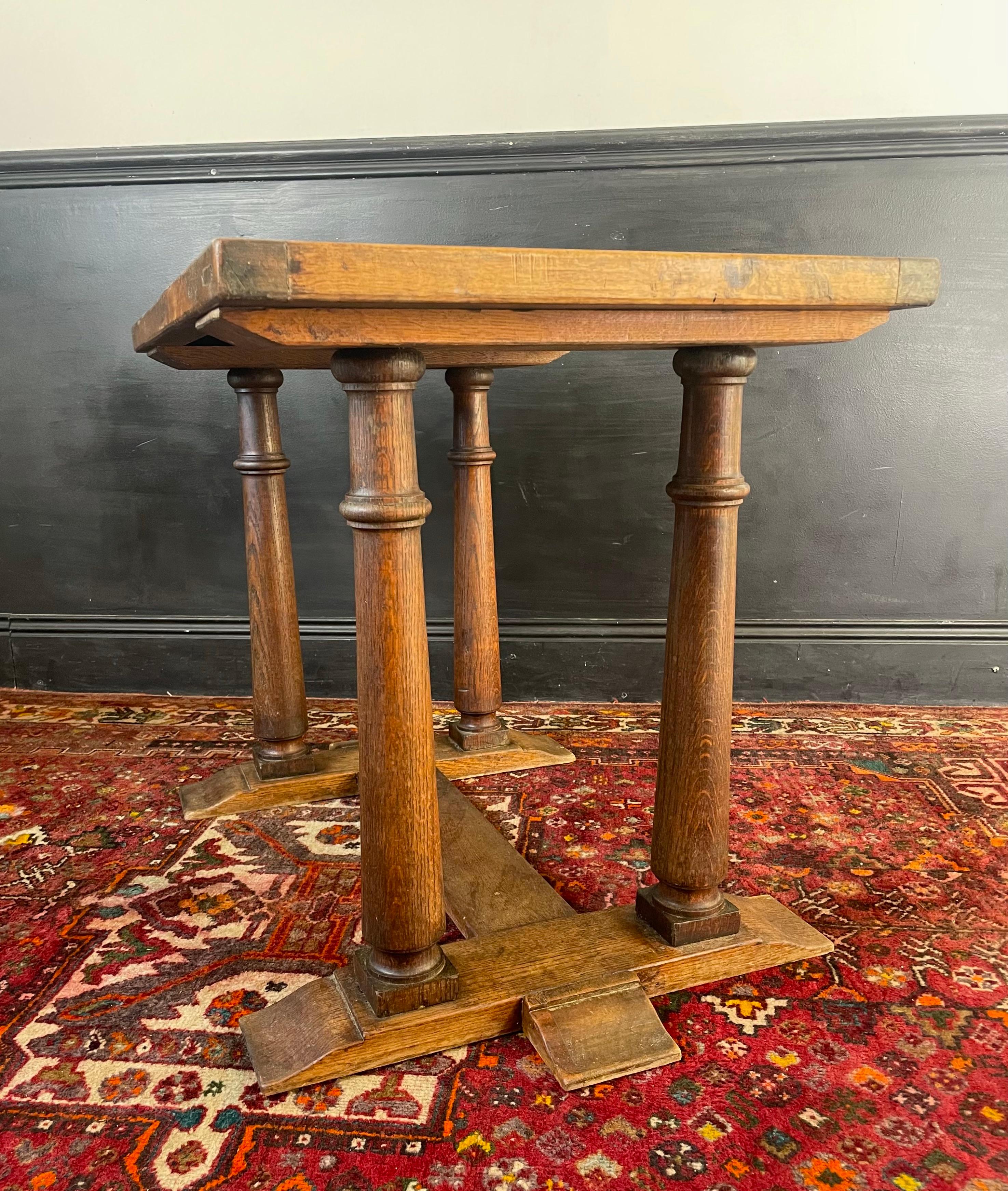 English TILDEN / HEAL AND SONS - Bistro table - console - Art Deco - England For Sale