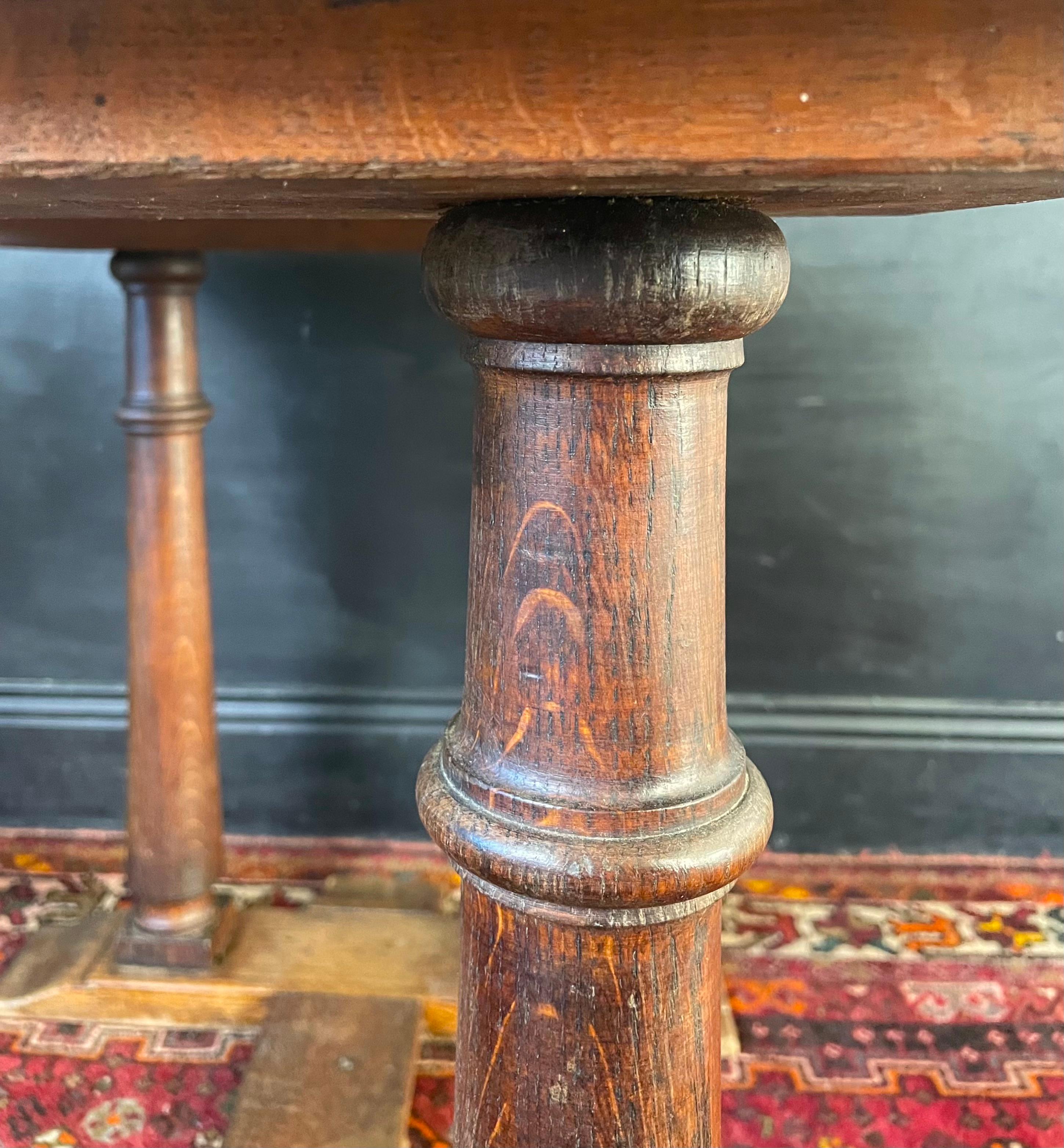Wood TILDEN / HEAL AND SONS - Bistro table - console - Art Deco - England For Sale