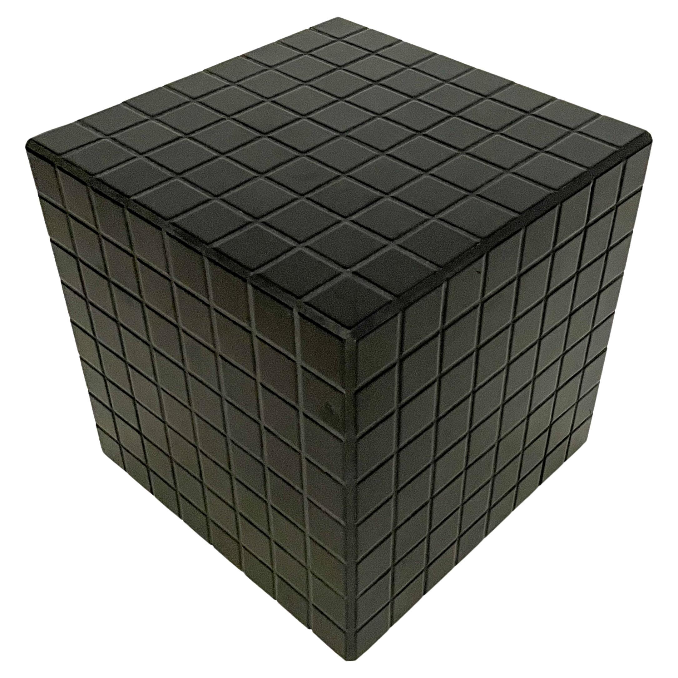 Tile Cube Table by Ikon København For Sale