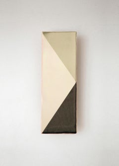 Tile Green And Grey Ceramic Decorative Wall Lamp by Violaine d'Harcourt