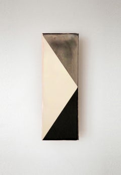 Tile Grey And Black Ceramic Decorative Wall Lamp by Violaine d'Harcourt